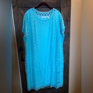 Lace dress by Isaac Mizrahi